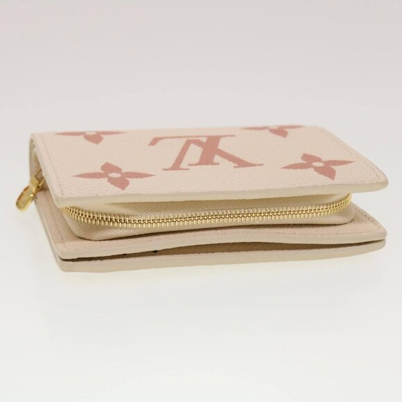 LOUIS VUITTON Monogram Empreinte Portefeuille Clare Wallet White M81927 42904S - Picture 5 of 16